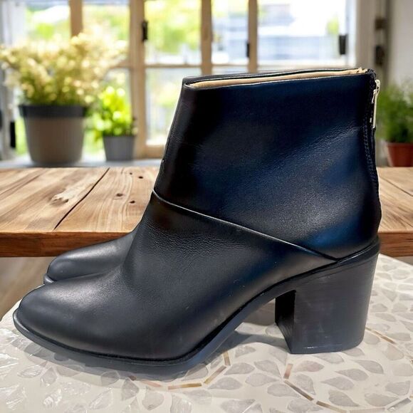 NISOLO $250 Anthropologie Dari Leather Bootie Boot 2.0 - Picture 7 of 12